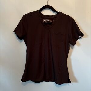 Women's Black V-Neck Top